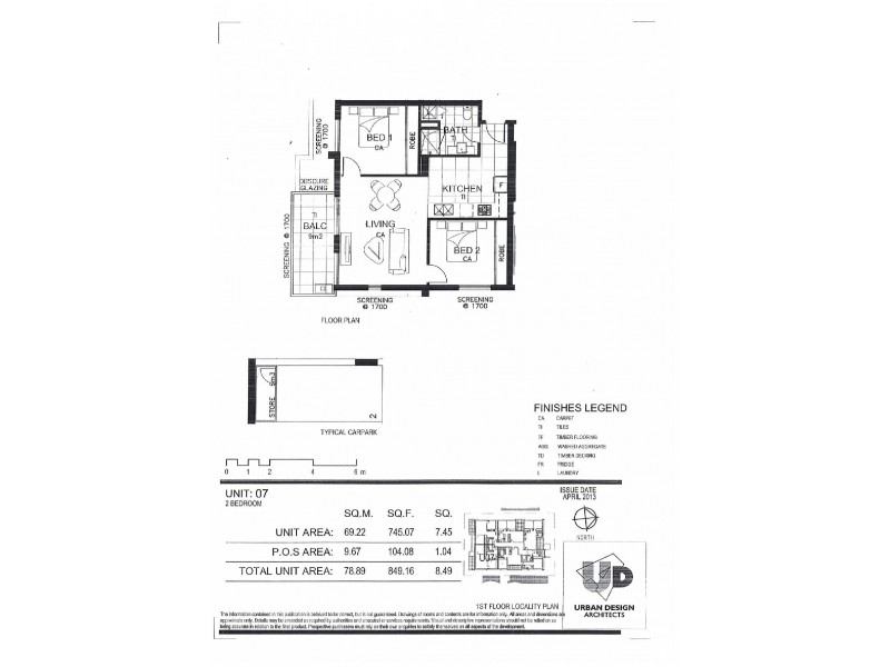 102/39 Gaffney Street, Coburg VIC 3058 Floorplan