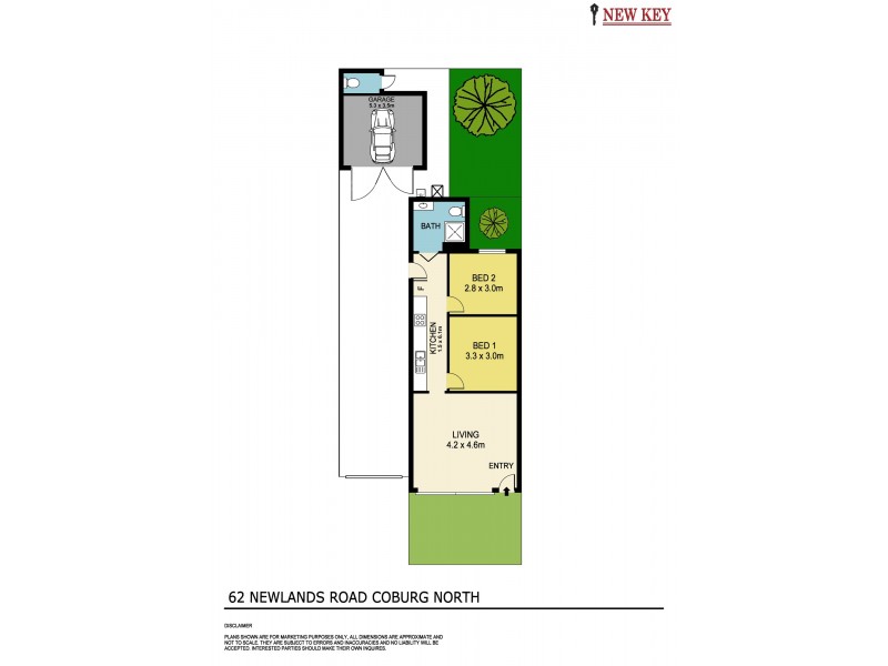 62 Newlands Road, Coburg North VIC 3058 Floorplan