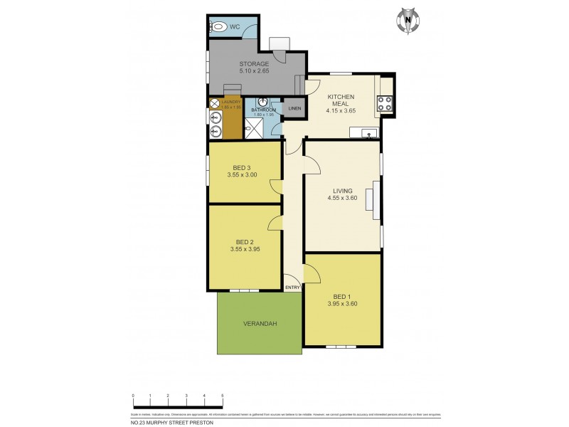 23  Murphy Street, Preston VIC 3072 Floorplan
