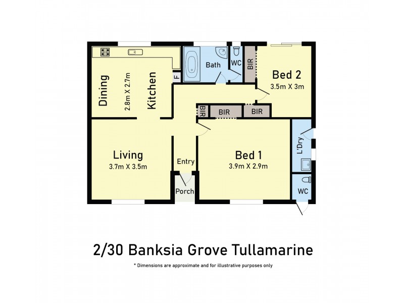 2/30 Banksia Grove, Tullamarine VIC 3043 Floorplan