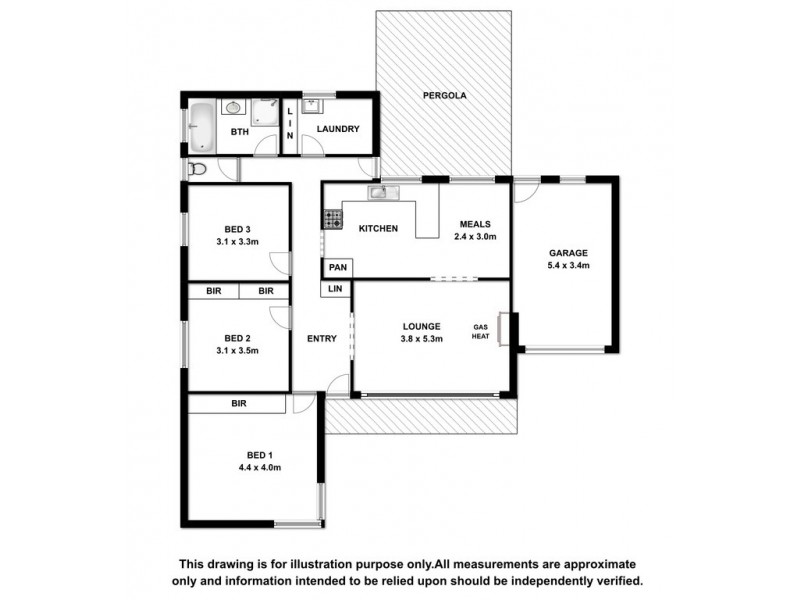 11 LASIANDRA CRESCENT, Mount Gambier SA 5290 Floorplan