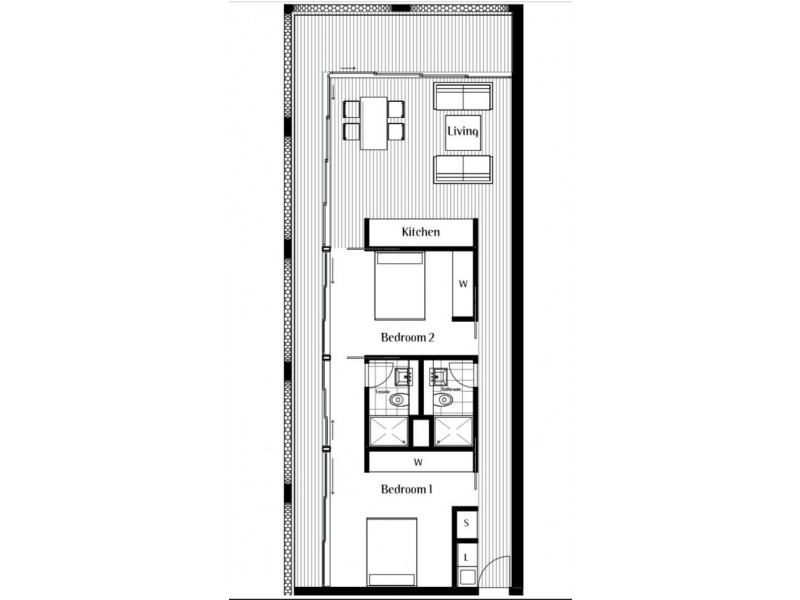 626/88  Anzac Parade, Kensington NSW 2033 Floorplan