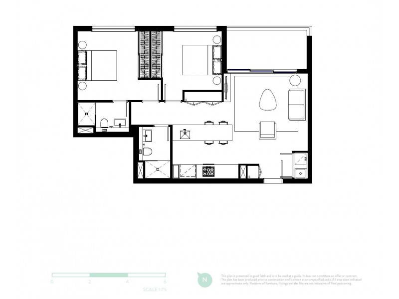 103/10 Gladstones St, Burwood NSW 2134 Floorplan