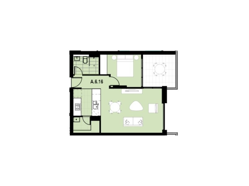 616/5 Verona Dr, Wentworth Point NSW 2127 Floorplan