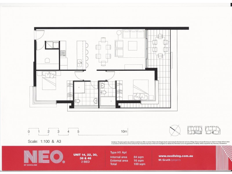 108/2-6 Martin Avenue, Arncliffe NSW 2205 Floorplan