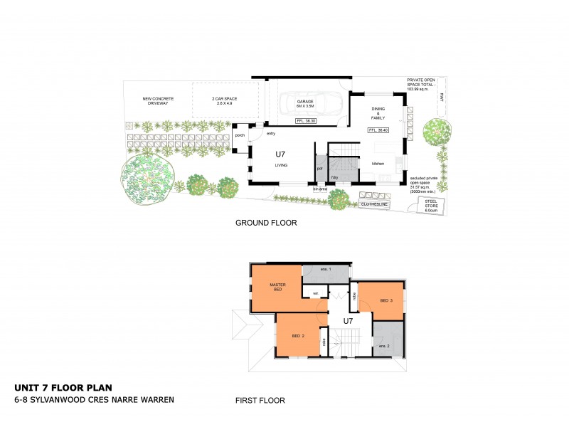 7 / 6- 8 Sylvanwood crescent, Narre Warren VIC 3805 Floorplan