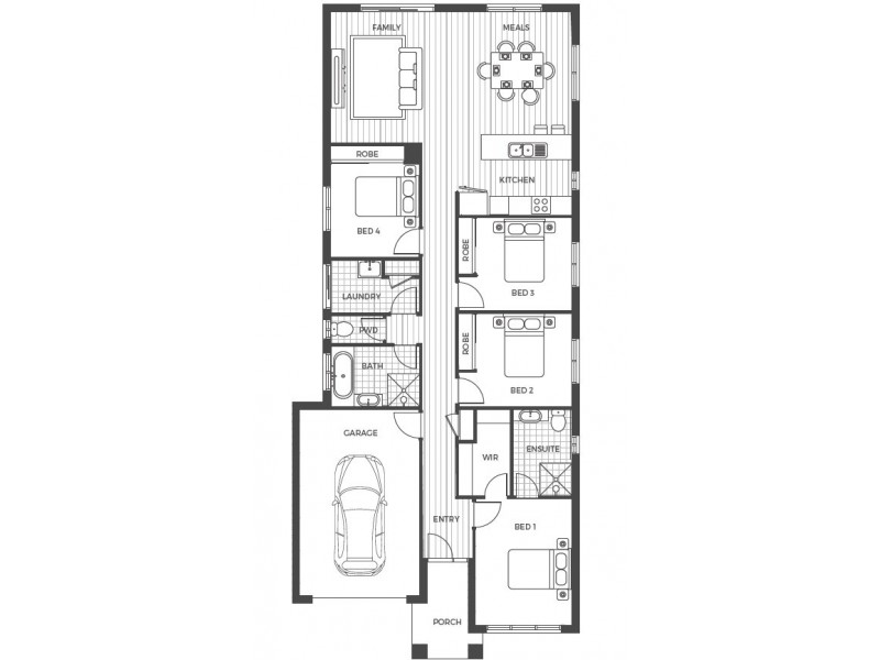 Lot 252 Dewhurst Circuit, Cranbourne East VIC 3977 Floorplan