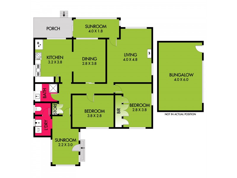 157 ST ALBANS ROAD, Thomson VIC 3219 Floorplan