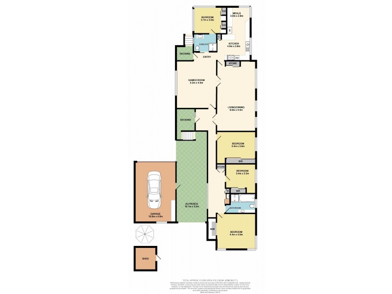7 Loch Ard Drive, Torquay VIC 3228 Floorplan
