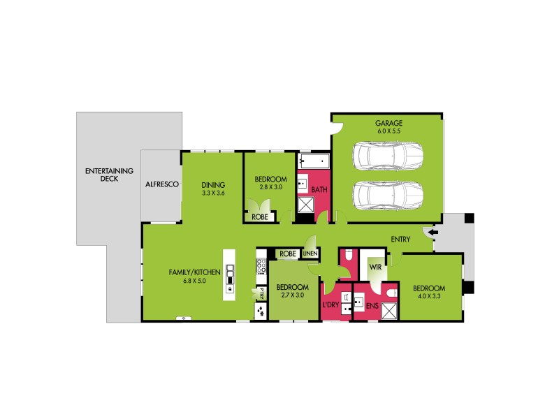 12 GALACTIC STREET, Mount Duneed VIC 3216 Floorplan