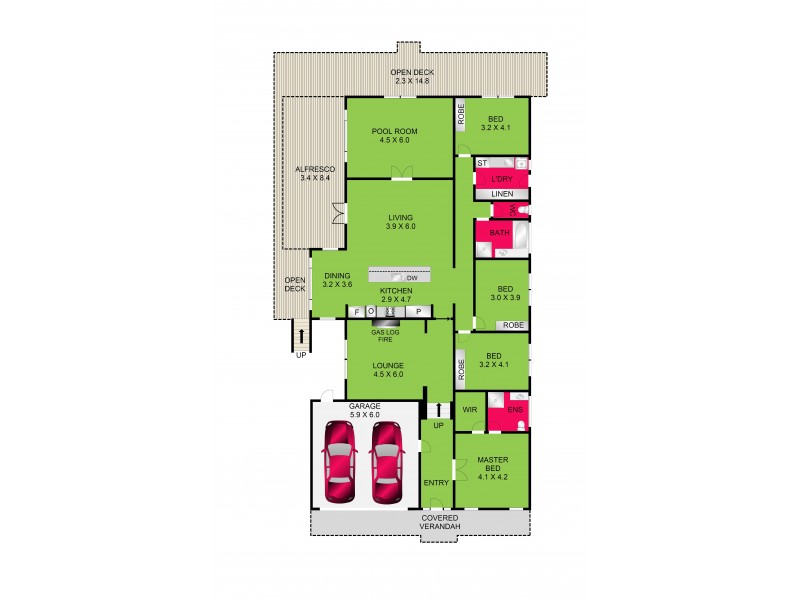 28 The Court, Leopold VIC 3224 Floorplan