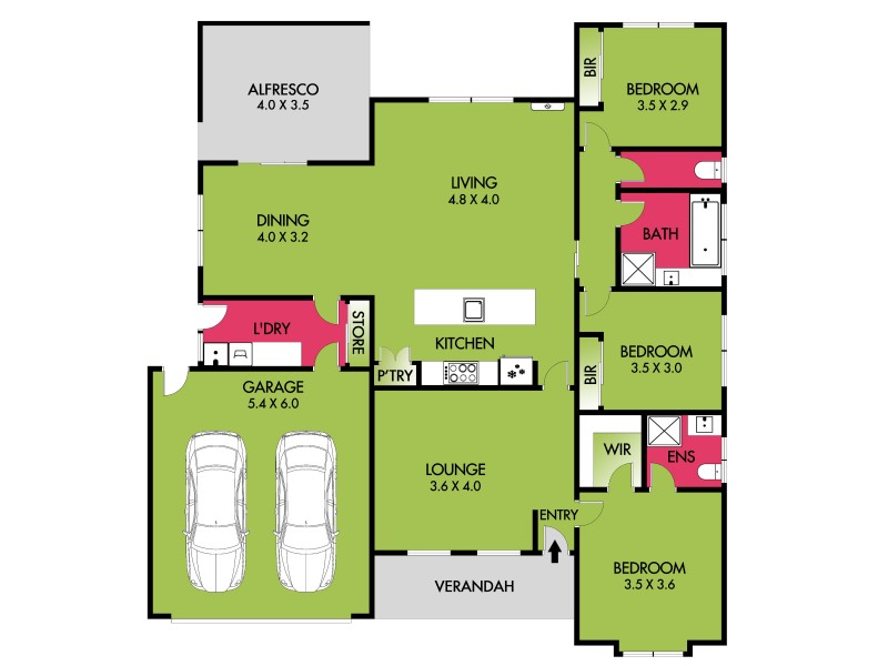 38 QUAMBY AVENUE, Hamlyn Heights VIC 3215 Floorplan