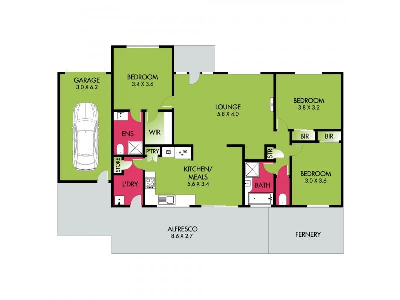1 DAXTER COURT, Leopold VIC 3224 Floorplan