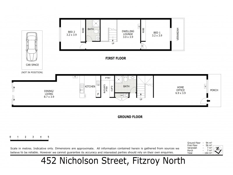 452 Nicholson Street, Fitzroy North VIC 3068 Floorplan