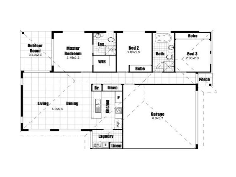 Redbank Plains QLD 4301 Floorplan