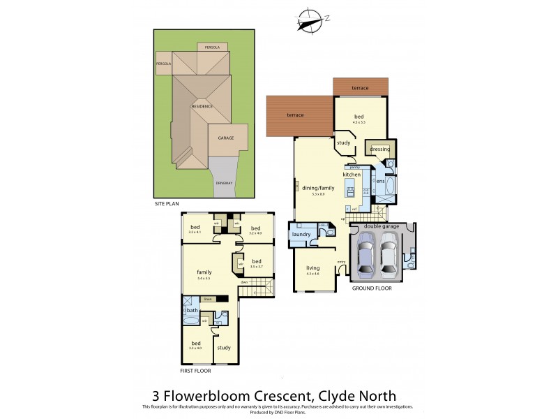 3 Flowerbloom Crescent, Clyde North VIC 3978 Floorplan