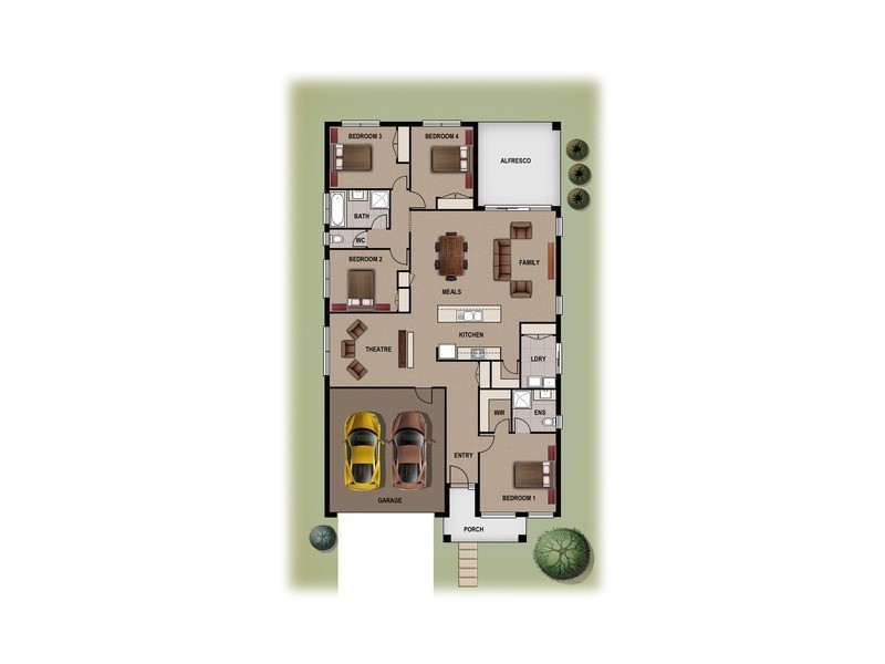 Lot 191 Brittlewood Lane, Longwarry VIC 3816 Floorplan