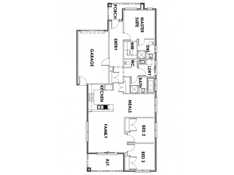 34 Fleuve Rise, Clyde North VIC 3978 Floorplan