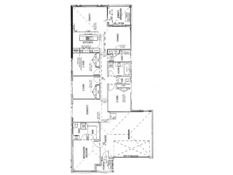 26 Chambers Crescent, Cranbourne North VIC 3977 Floorplan