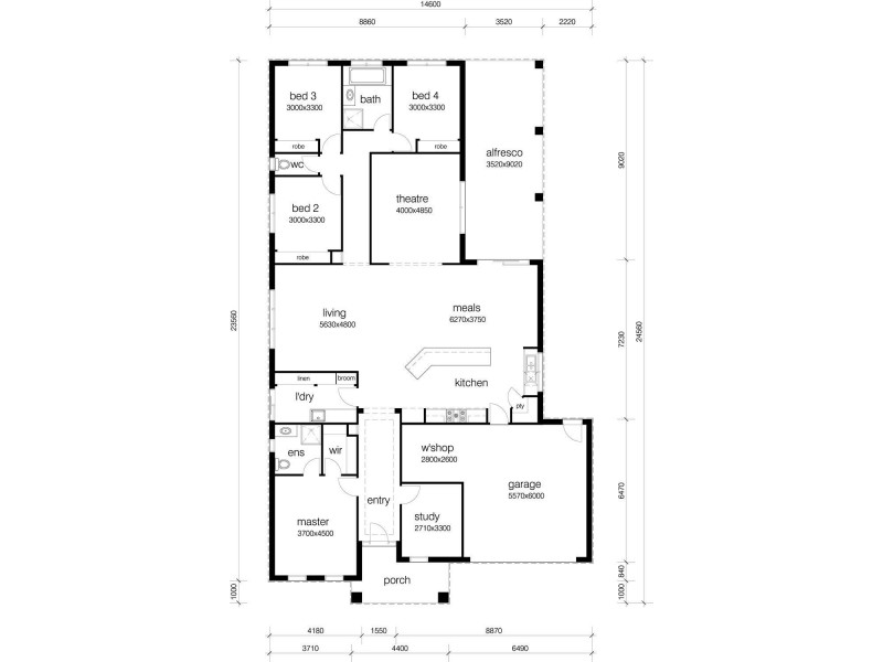 Lot 823 Bimberry Close, Clyde North VIC 3978 Floorplan