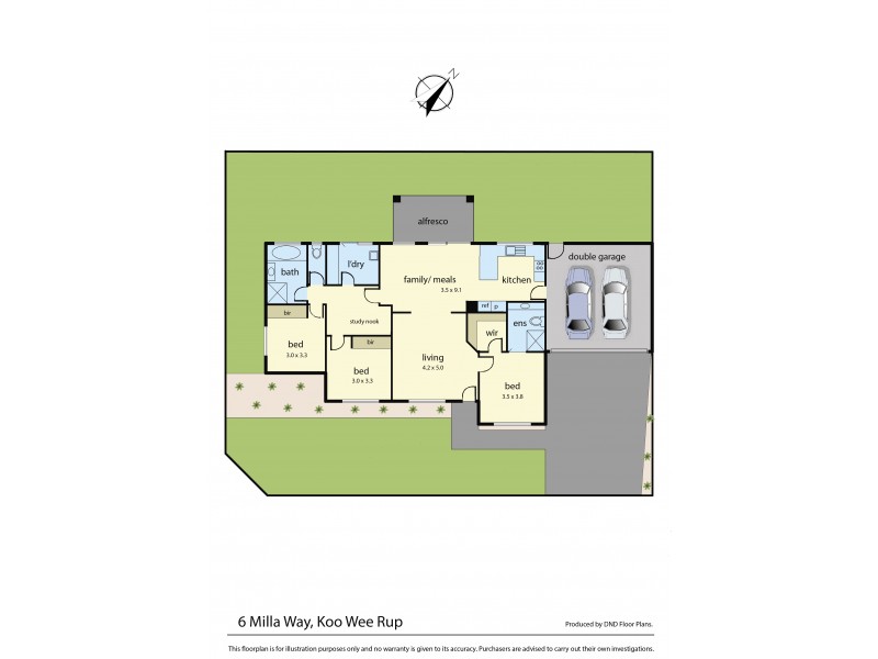 6 Milla Way, Koo Wee Rup VIC 3981 Floorplan