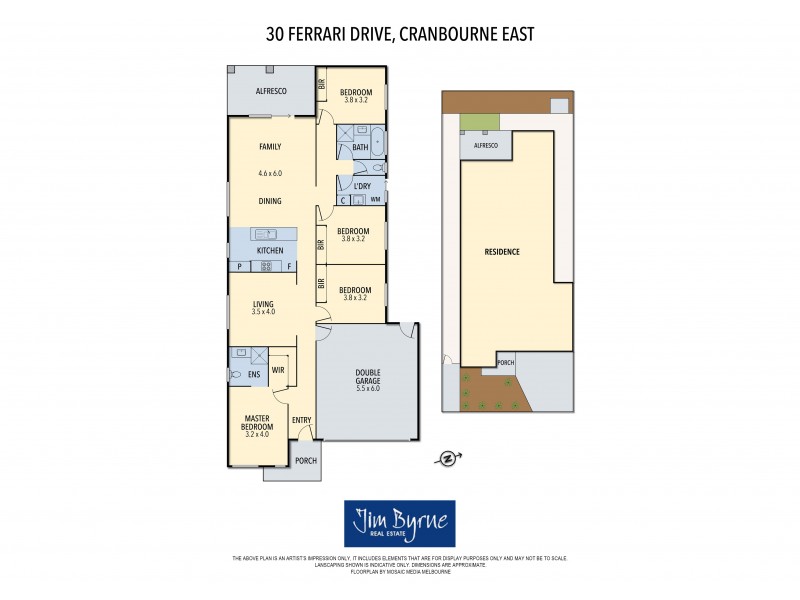 30 Ferrari Drive, Cranbourne East VIC 3977 Floorplan
