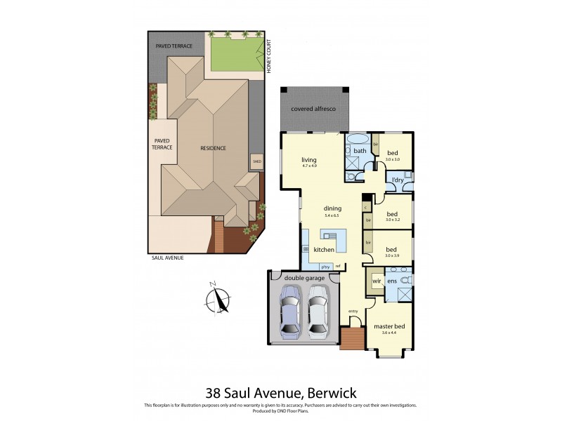 38 Saul Avenue, Berwick VIC 3806 Floorplan