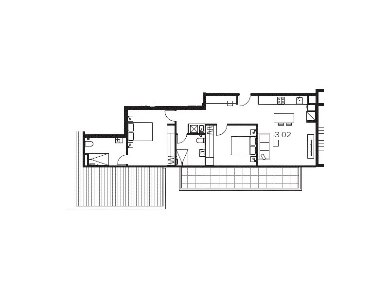 2.03/23 Bent Street, Bentleigh VIC 3204 Floorplan