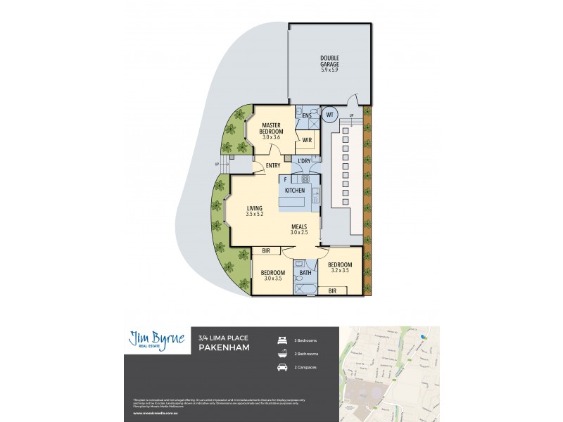 3/4 LIMA PLACE, Pakenham VIC 3810 Floorplan