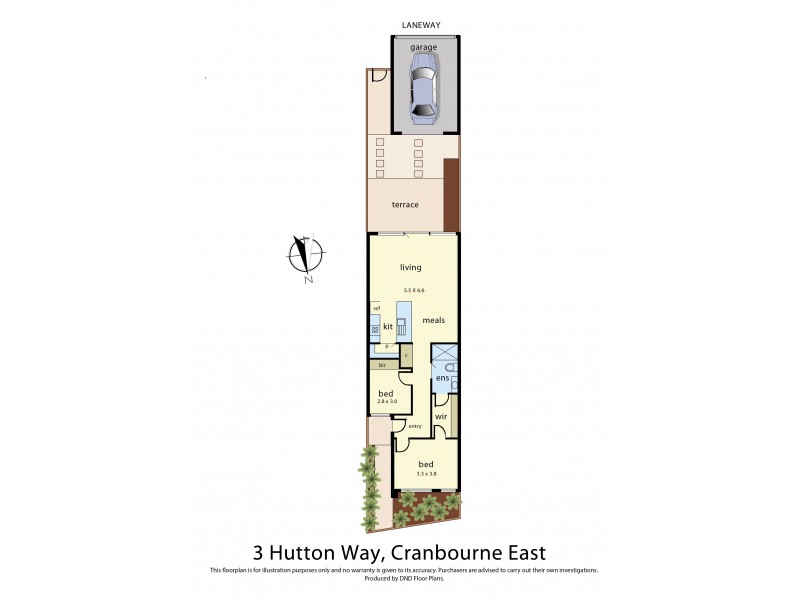 3 Hutton Way, Cranbourne East VIC 3977 Floorplan