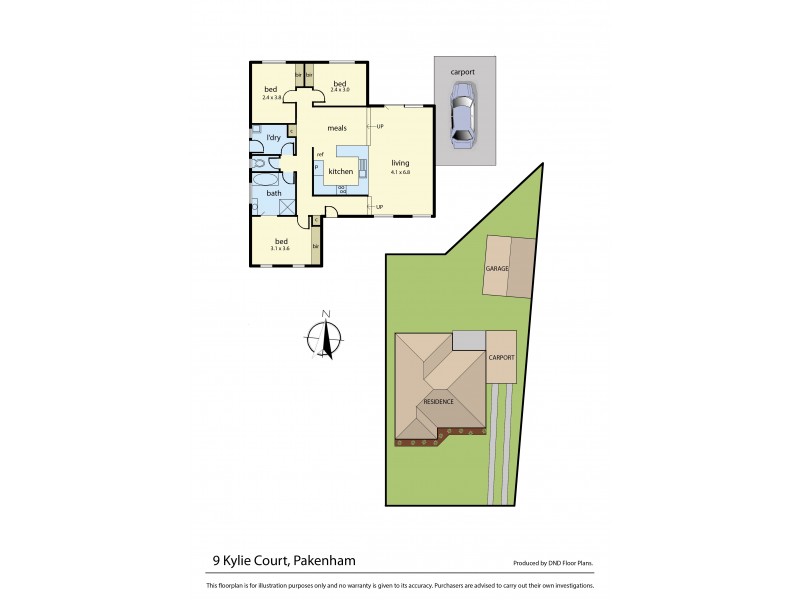 9 Kylie Court, Pakenham VIC 3810 Floorplan