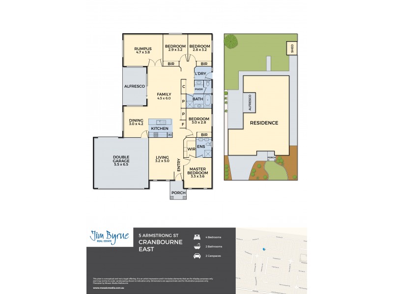 5 Armstrong Street, Cranbourne East VIC 3977 Floorplan