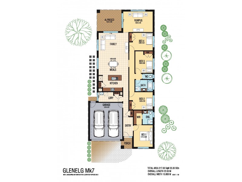 7 Belmont Crescent, Pakenham VIC 3810 Floorplan