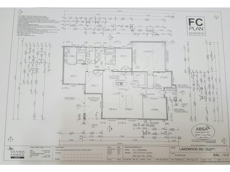 8 Fitch Court, Ballan VIC 3342 Floorplan