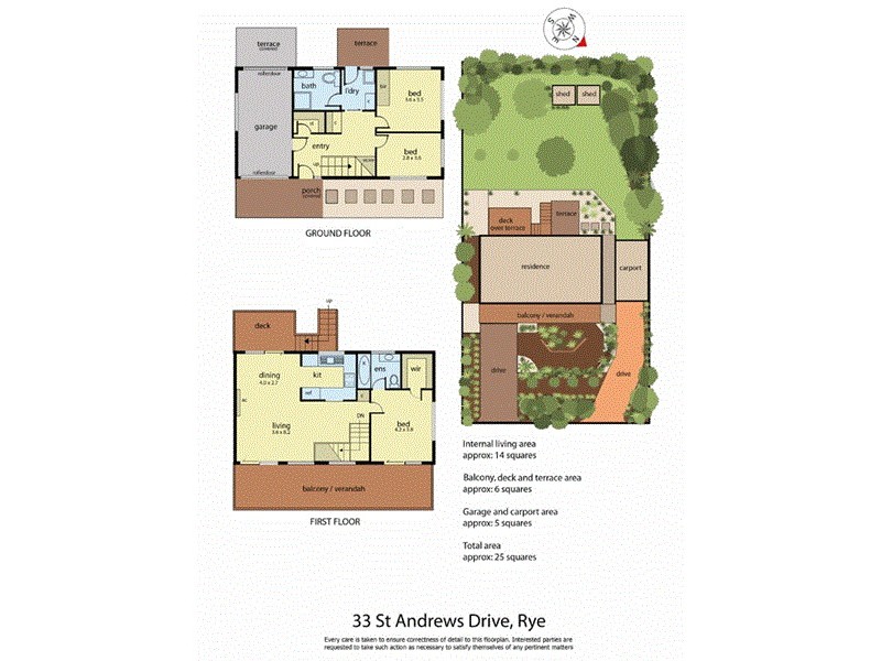 33 St Andrews Drive, Rye VIC 3941 Floorplan
