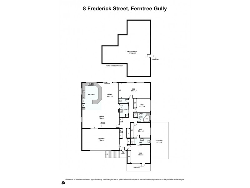8  Frederick Street, Ferntree Gully VIC 3156 Floorplan