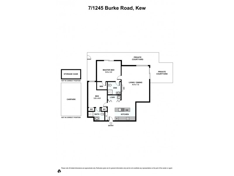 7/1245 Burke Road, Kew VIC 3101 Floorplan