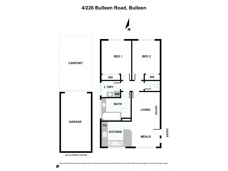 4/226 Bulleen Road, Bulleen VIC 3105 Floorplan