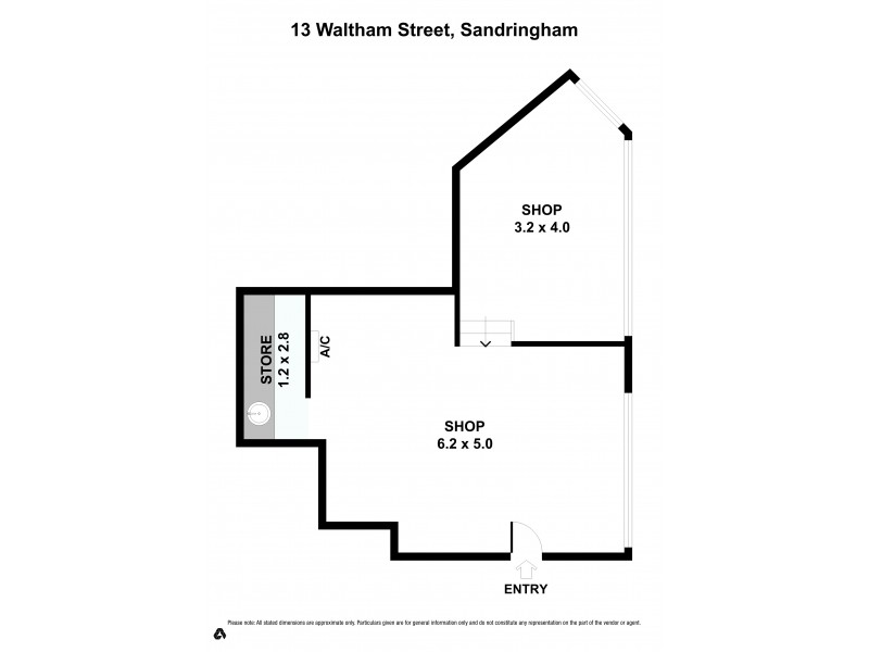 13 Waltham Street, Sandringham VIC 3191 Floorplan