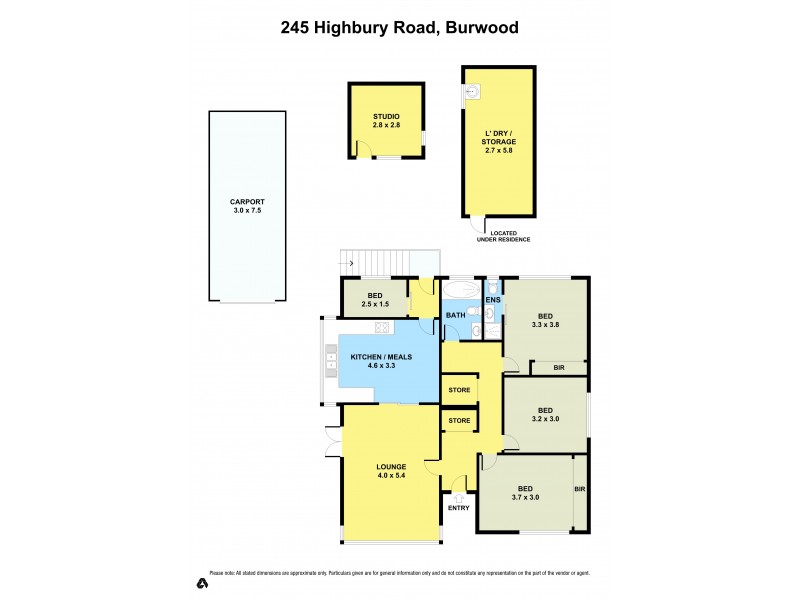 245 Highbury Road, Burwood VIC 3125 Floorplan