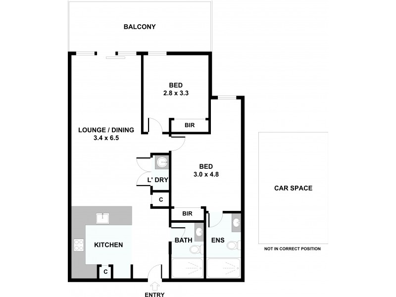 414/260-274 Lygon Street,, Brunswick East VIC 3057 Floorplan
