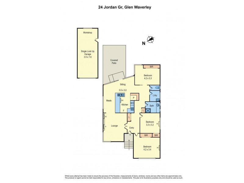 24 Jordan Grove, Glen Waverley VIC 3150 Floorplan