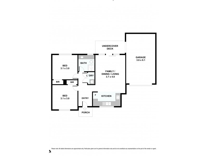 2/29 Pickett Street, Reservoir VIC 3073 Floorplan