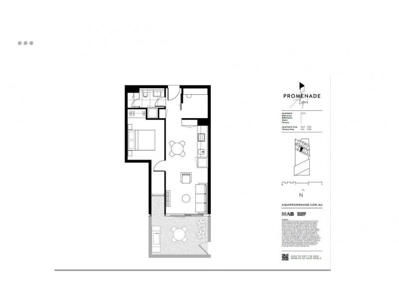 512/421 Docklands Drive, Docklands VIC 3008 Floorplan