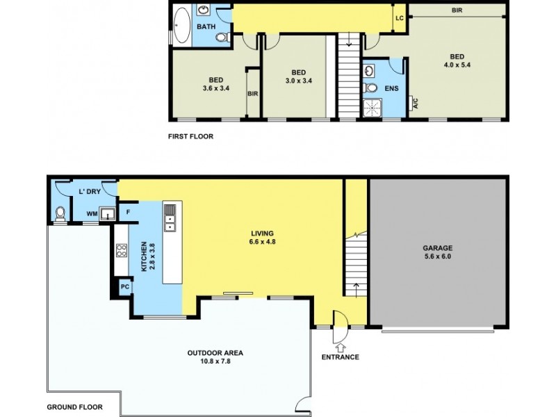4 Gipps Ct, Mulgrave VIC 3170 Floorplan