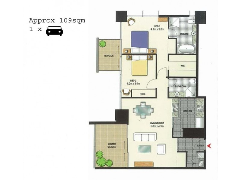 Apartment 4405/91-95 Liverpool Street, Sydney, Sydney NSW 2000