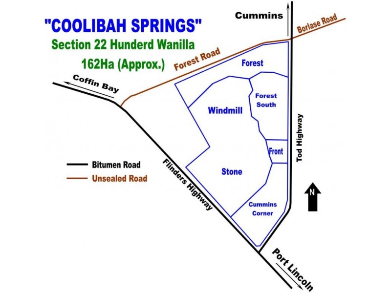 Section 22/ Tod Highway, Wanilla SA 5607