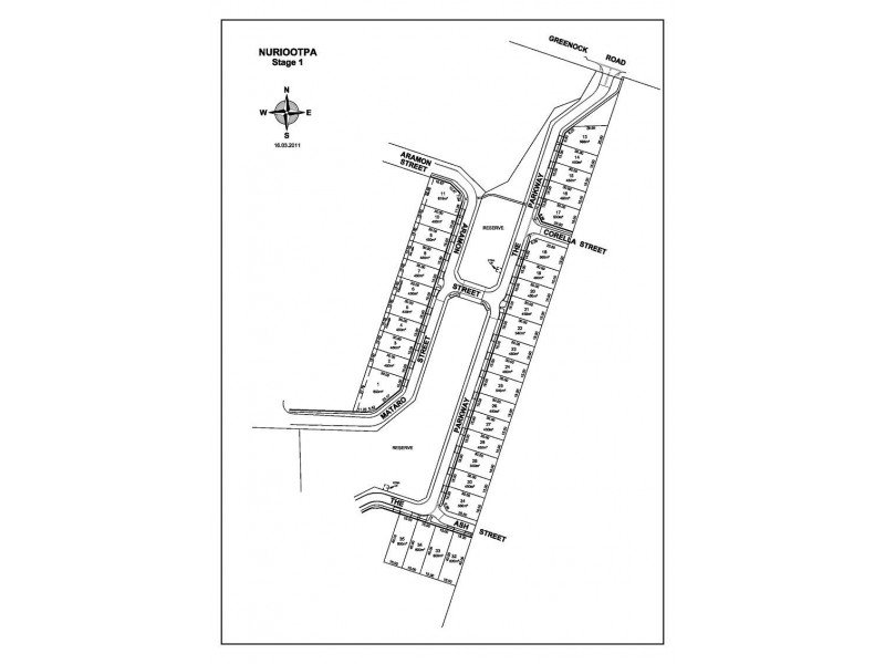 Lots 1 – 32 Greenock Road, Nuriootpa SA 5355