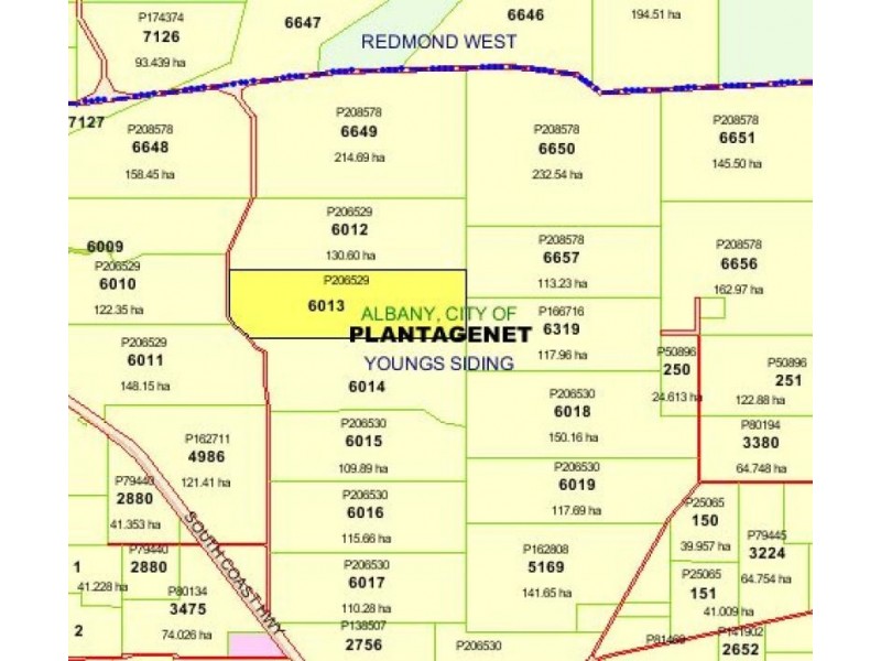 6013/ Sleeman Rd, 130 ha, Youngs Siding WA 6330