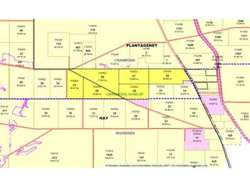 312 Yeriminup Rd, 347 ha, Tenterden WA 6322